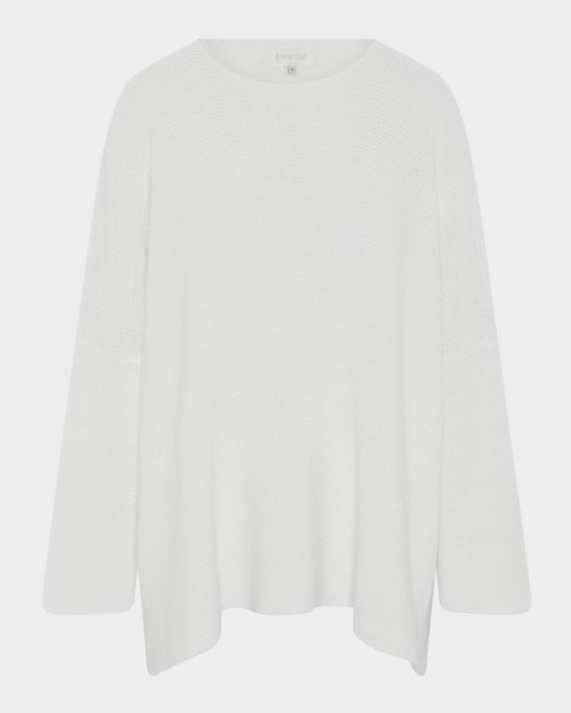 Bateau Neck Sweater (Mid Plus Length)